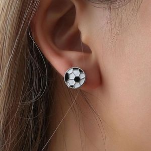 🚨🚨 NWT Soccer Ball Stud Earrings